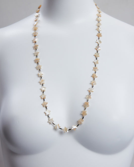 white star shell necklace【Delivery in August 2026】