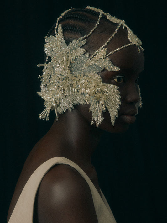 botanical bijou head piece【Delivery in March 2027】