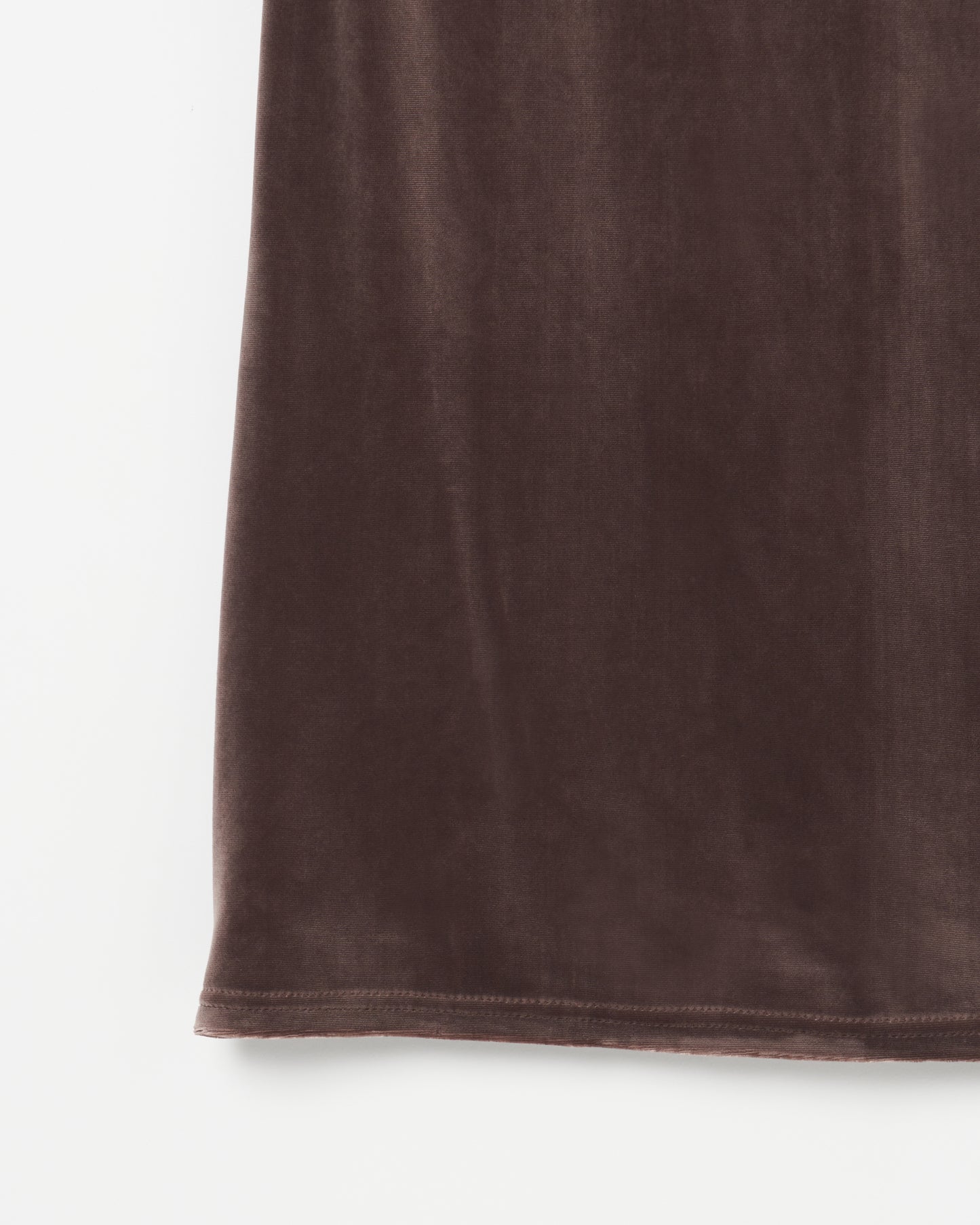 velour cami-one piece Brown【stock】