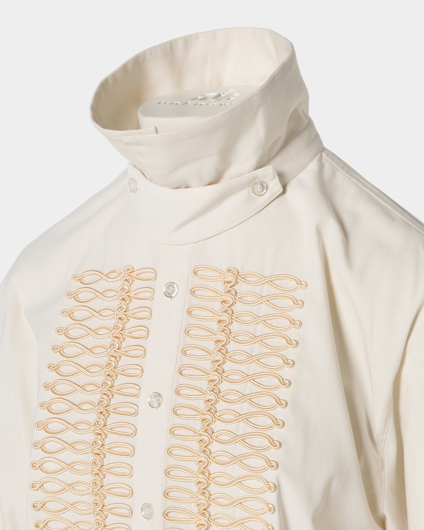Napoleon shirt jacket Ivory【Delivery in January 2027】