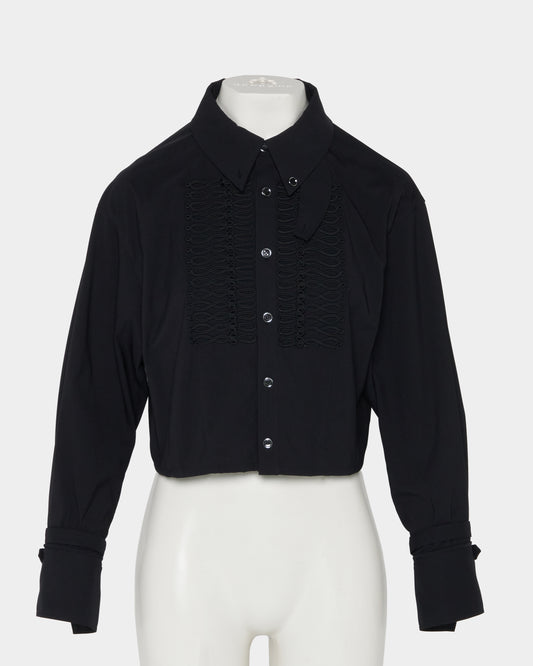 Napoleon shirt jacket Black【Delivery in January 2027】