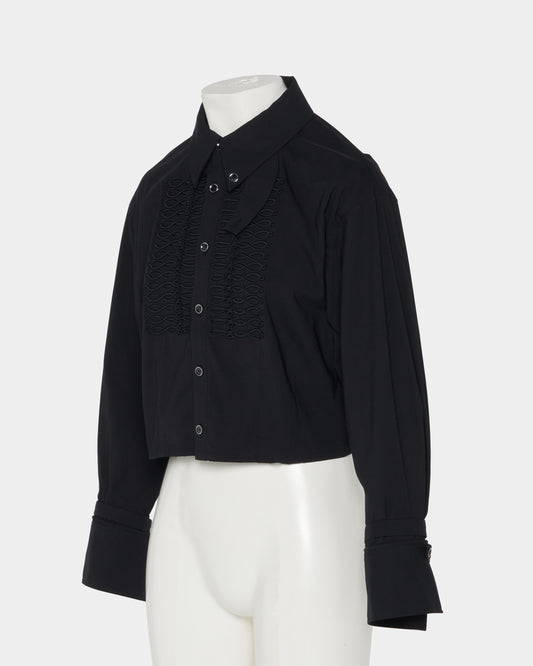 Napoleon shirt jacket Black【Delivery in January 2027】