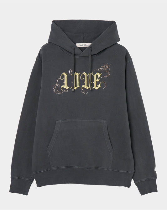 【New item】LOVE sparkle hoodie Black【Delivery in March 2026】