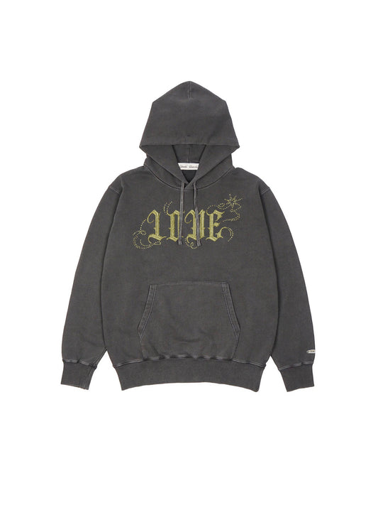 【New item】LOVE sparkle hoodie Black【Delivery in March 2026】