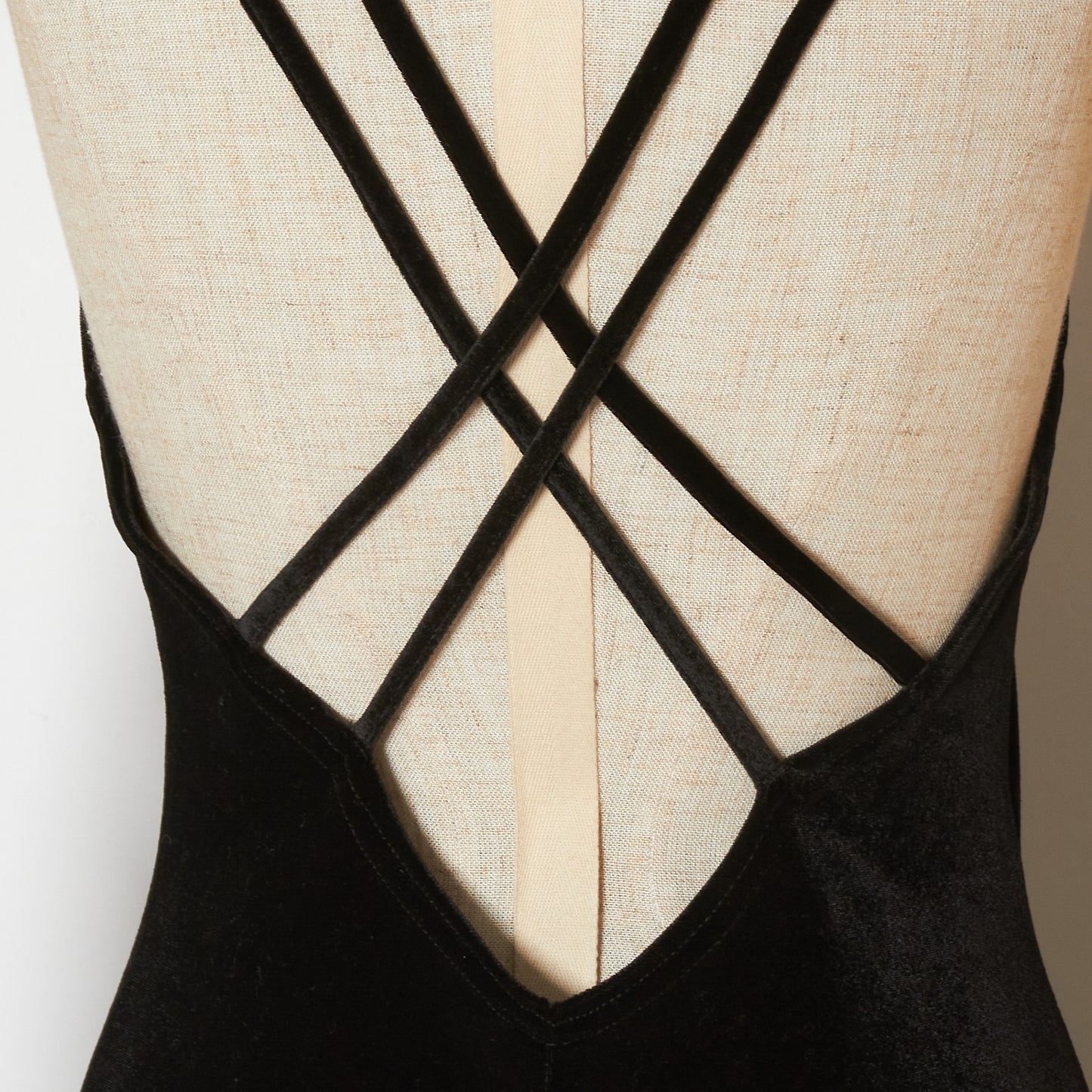 velour cami-onepiece Black【Stock】