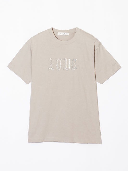 LOVE T-shirt Khaki【stock】