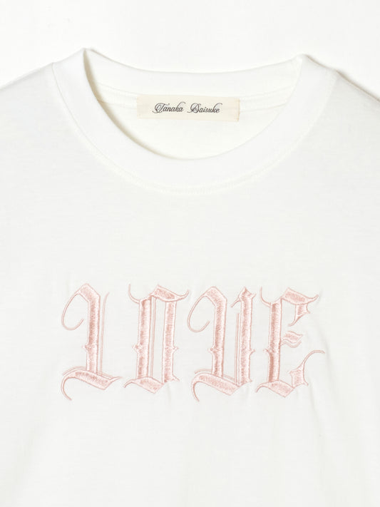 LOVE mini T-shirt White【stock】