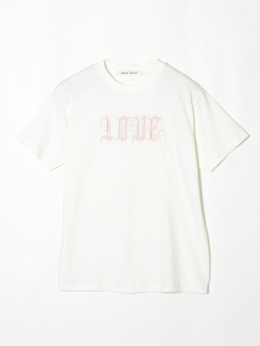 LOVE T-shirt White【stock】