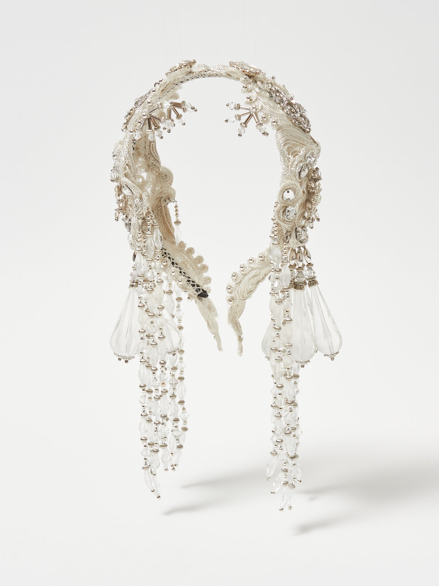emperor bijou fringe hair band【Delivery in April 2024】