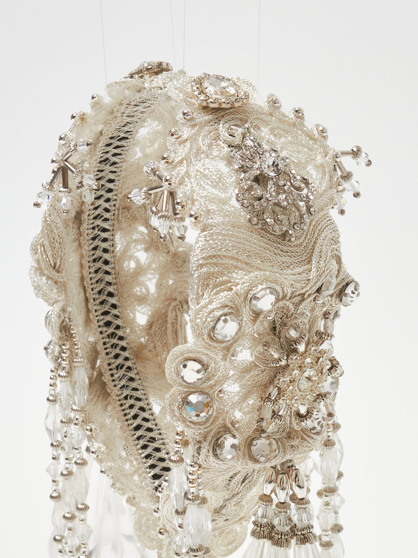 emperor bijou fringe hair band【Delivery in April 2024】