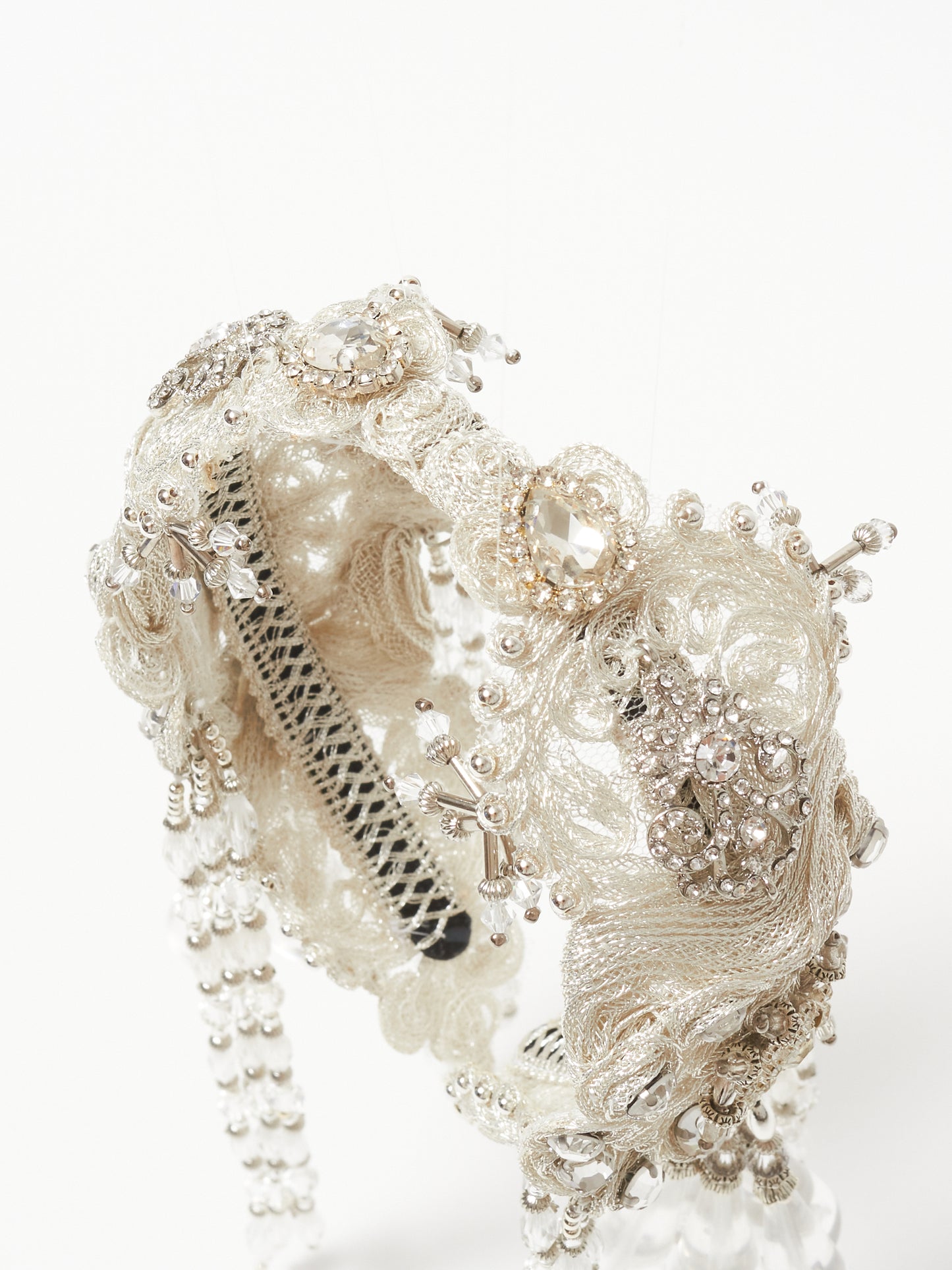 emperor bijou fringe hair band【Delivery in April 2024】