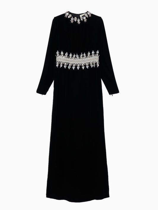 embroidery braid dress【Delivery in January 2027】