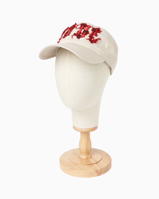 LOVE cap Punk beige【stock】