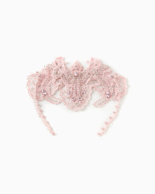 【sakaitakeru collaboration】pink heart bijou collar【Delivery in July 2024】