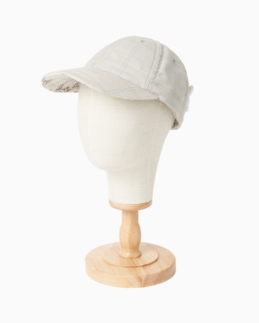 【sakaitakeru collaboration】Cartoon anel wing check cap【stock】