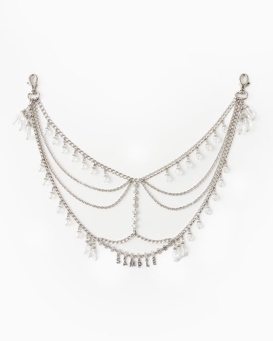 【sakaitakeru collaboration】crystal bijou body chain【Delivery in July 2025】