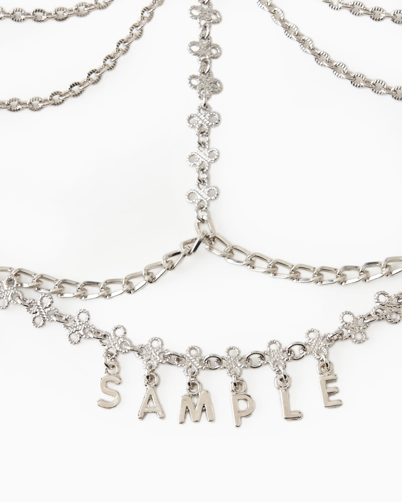 【sakaitakeru collaboration】crystal bijou body chain【Delivery in March 2025】