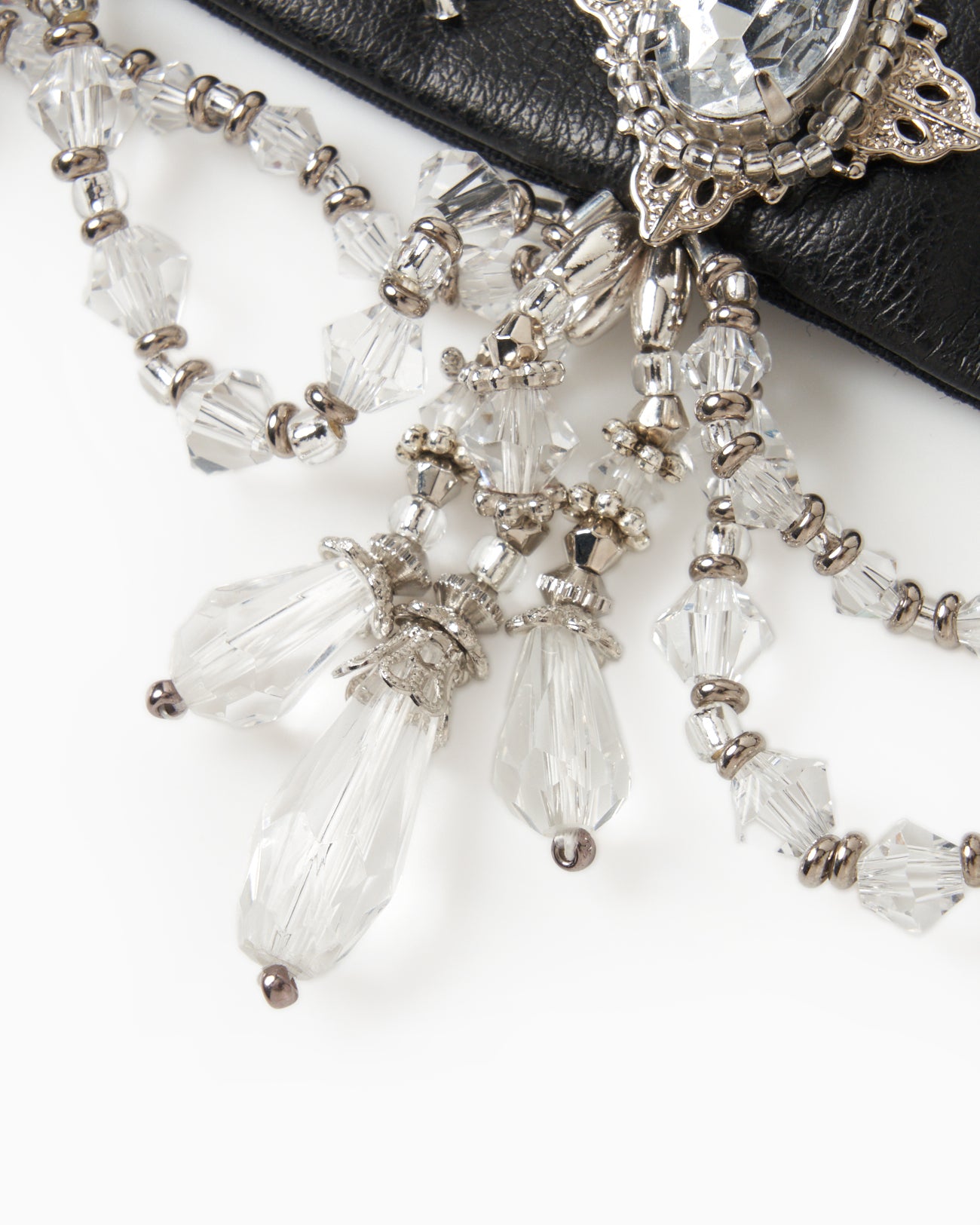 crystal rhombus black choker【Delivery in May 2025】