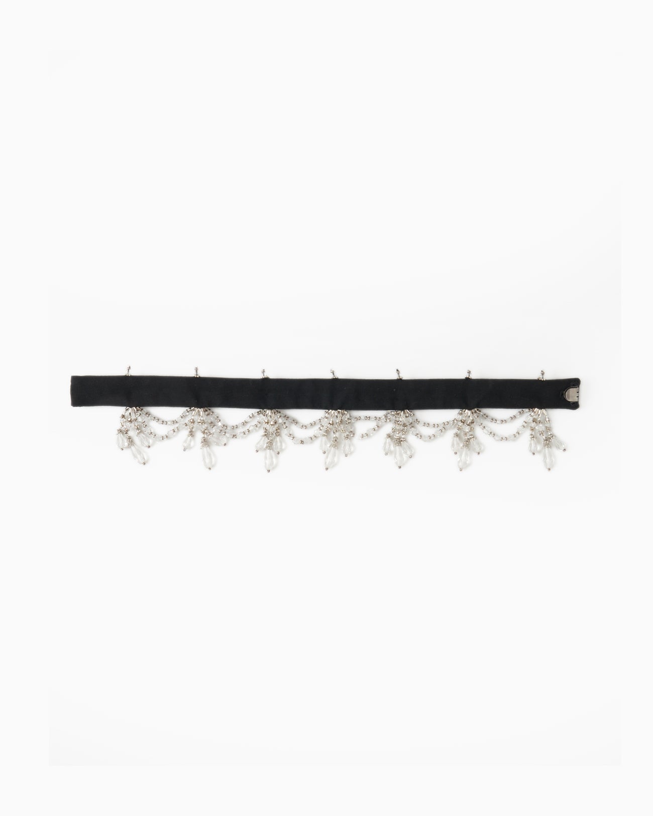 crystal rhombus black choker【Delivery in May 2025】
