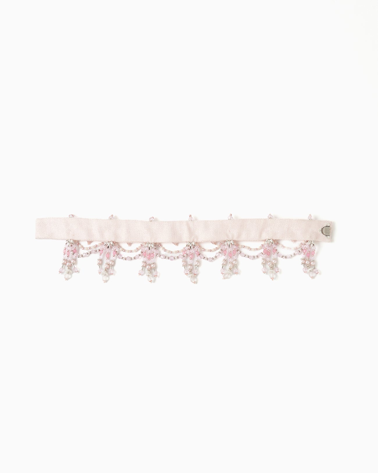 pink heart bijou choker【Delivery in March 2025】