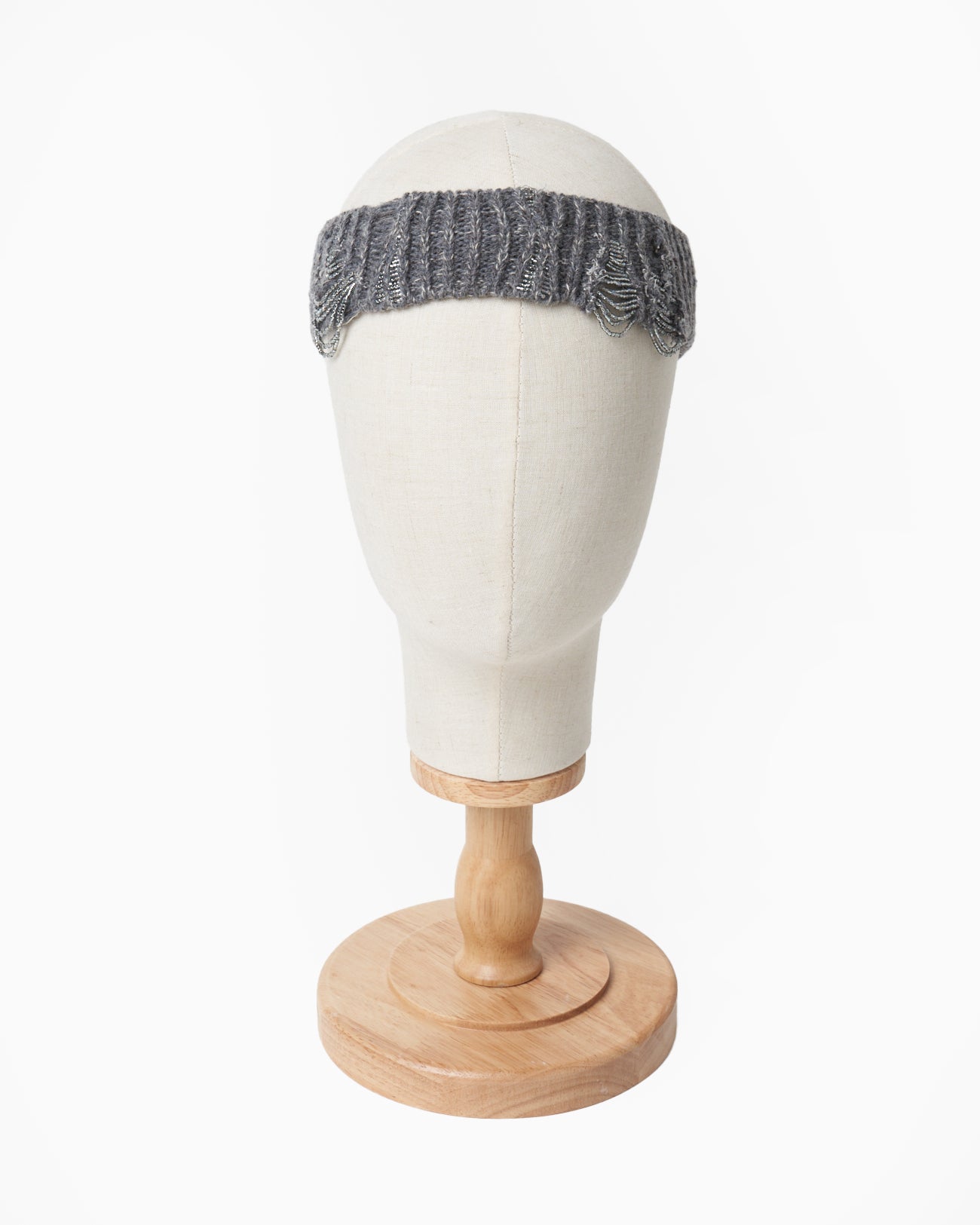 damaged beads rib hair band【Delivery in January 2025】