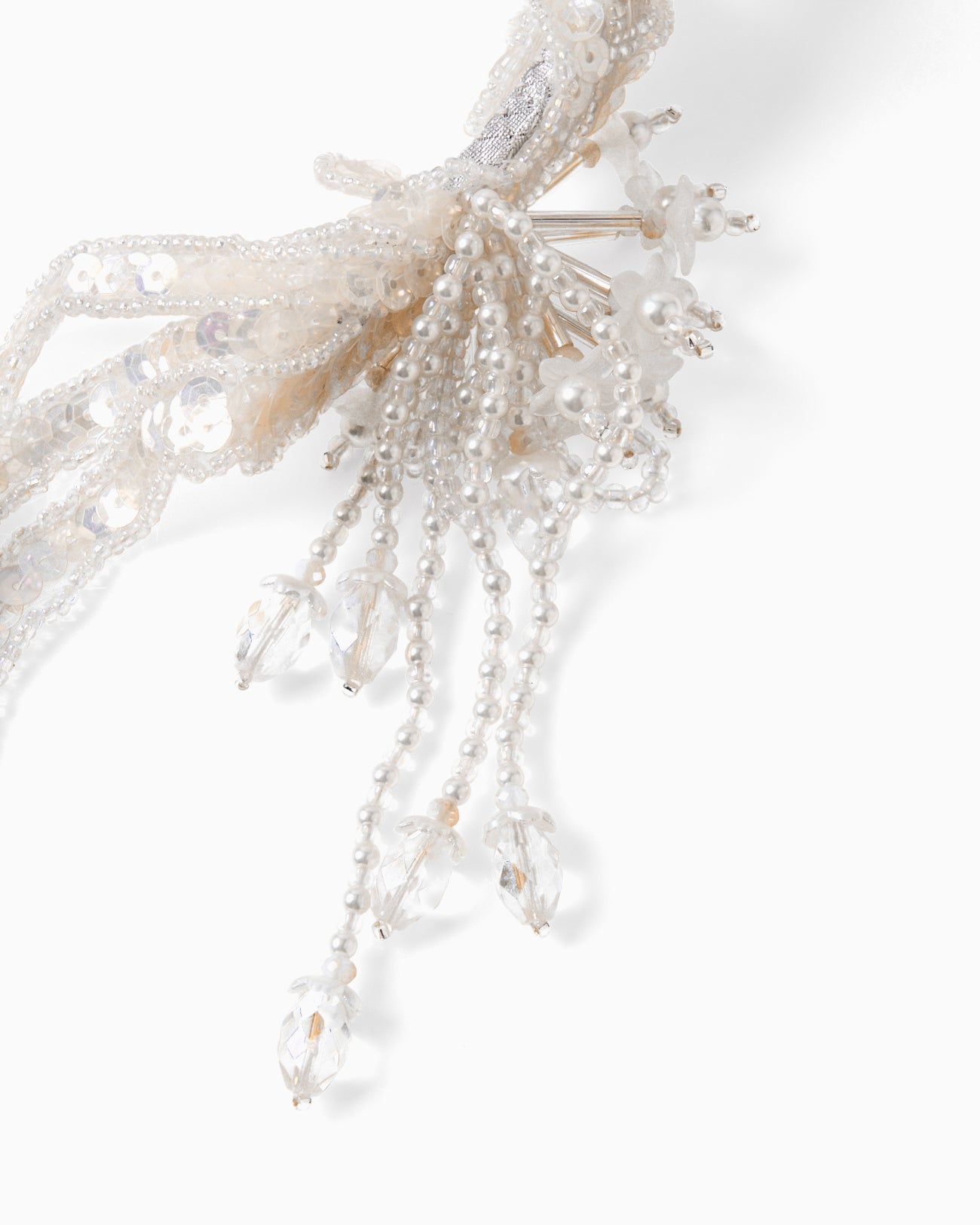 angel wing fringe hair band 【Delivery in February 2025】