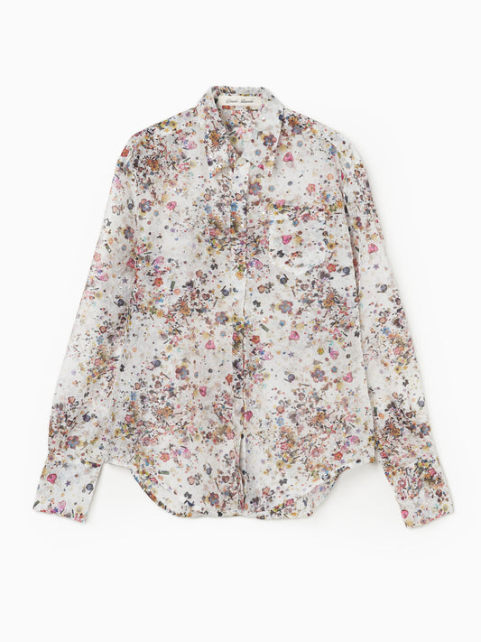 childhood spangle organzy shirt【Delivery in January 2026】