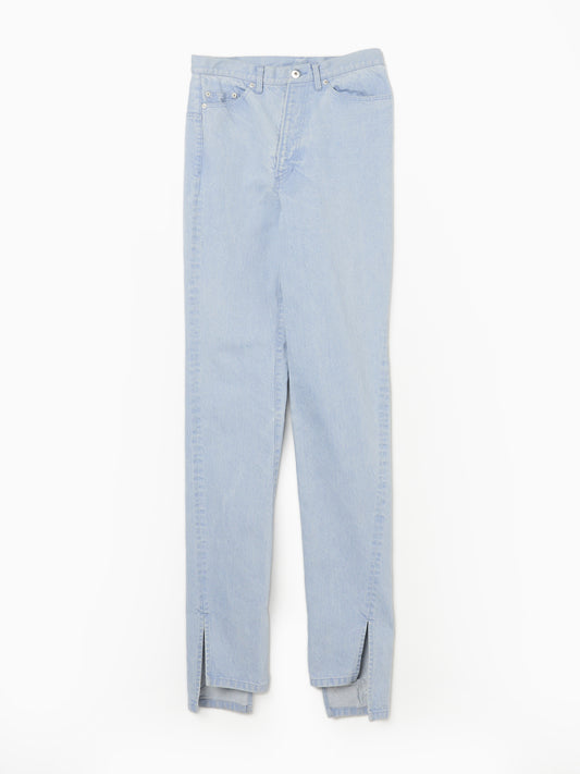 pale blue denim pants【Delivery in January 2025】