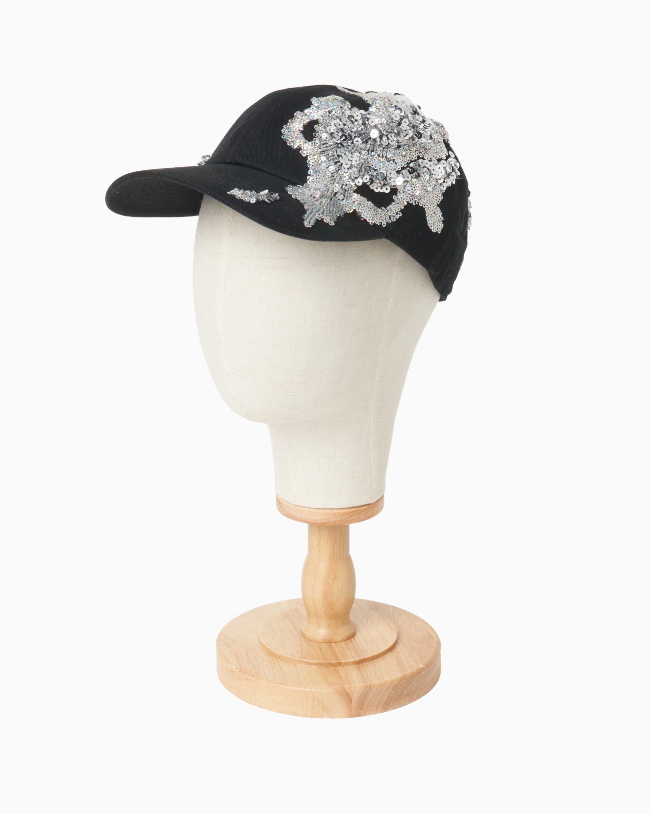 magical powder piles up cap Black【stock】