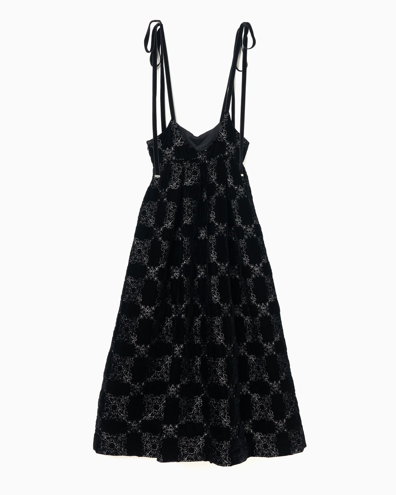 palace tiles quilted overalls skirt【Delivery in July 2025】