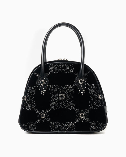 palace tiles velvet hand bag【Delivery in December 2025】