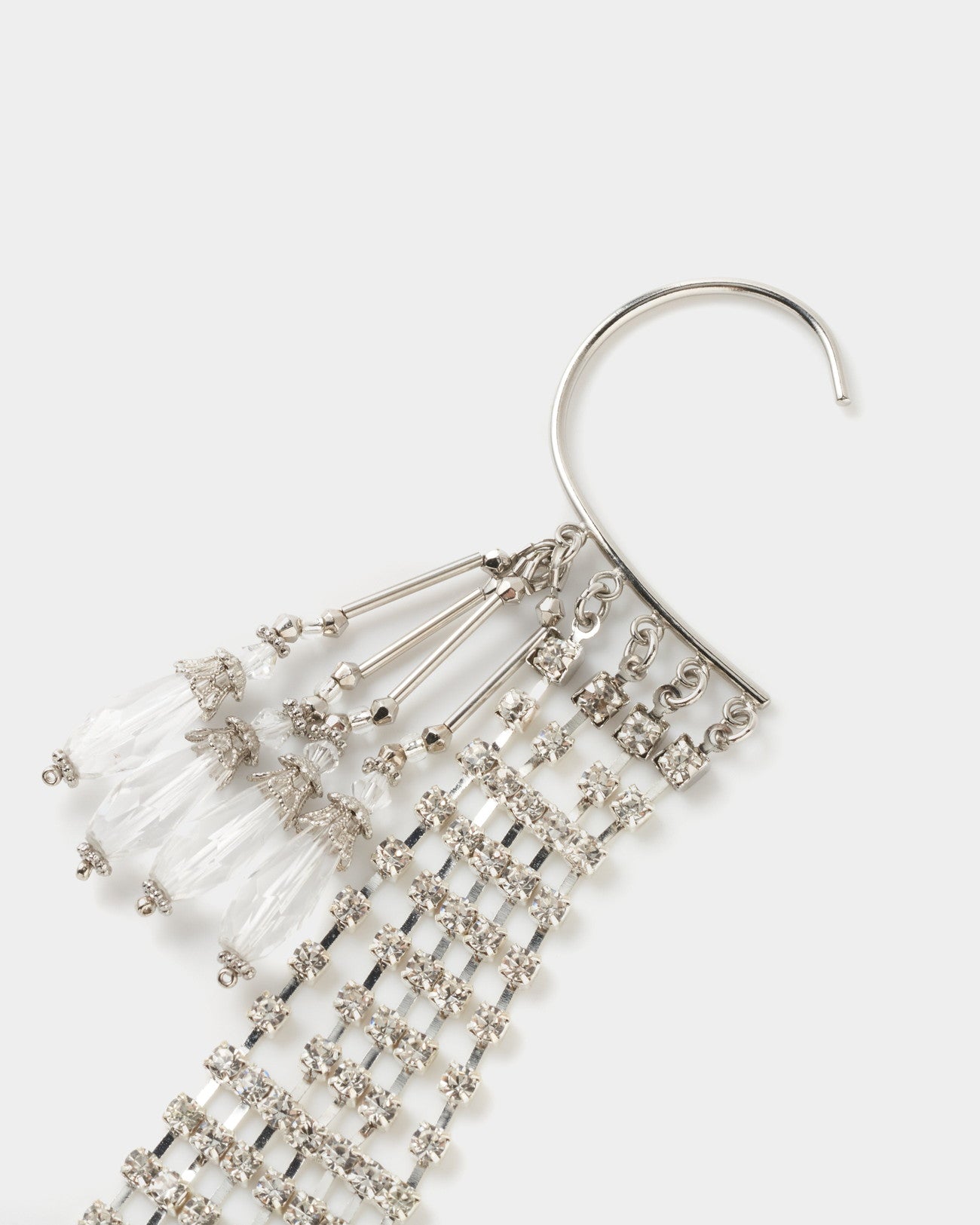 dripped crystal bijou ear cuff【Delivery in August 2025】