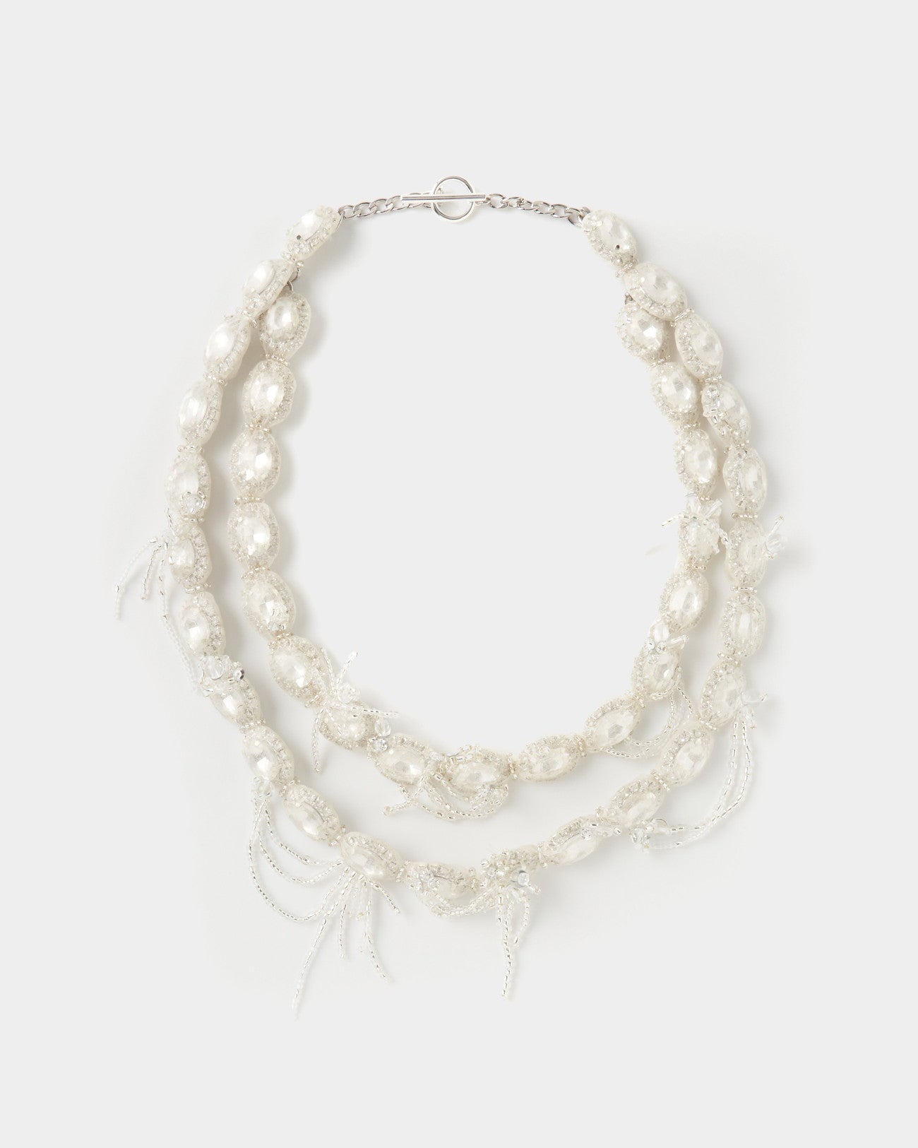 cloaked rhinestone necklace【Delivery in August 2025】