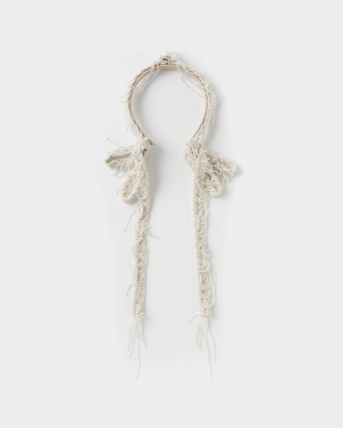 cloaked bijou braid head band【Delivery in November 2025】
