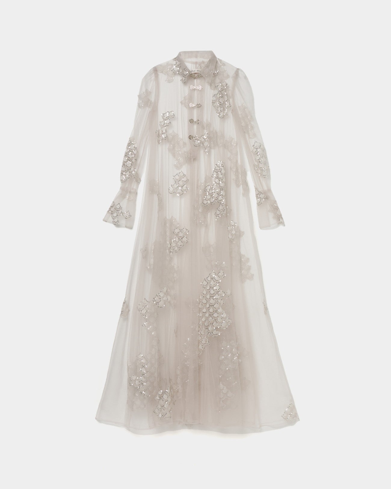 mermaid scale tulle over dress 【Delivery in August 2025】