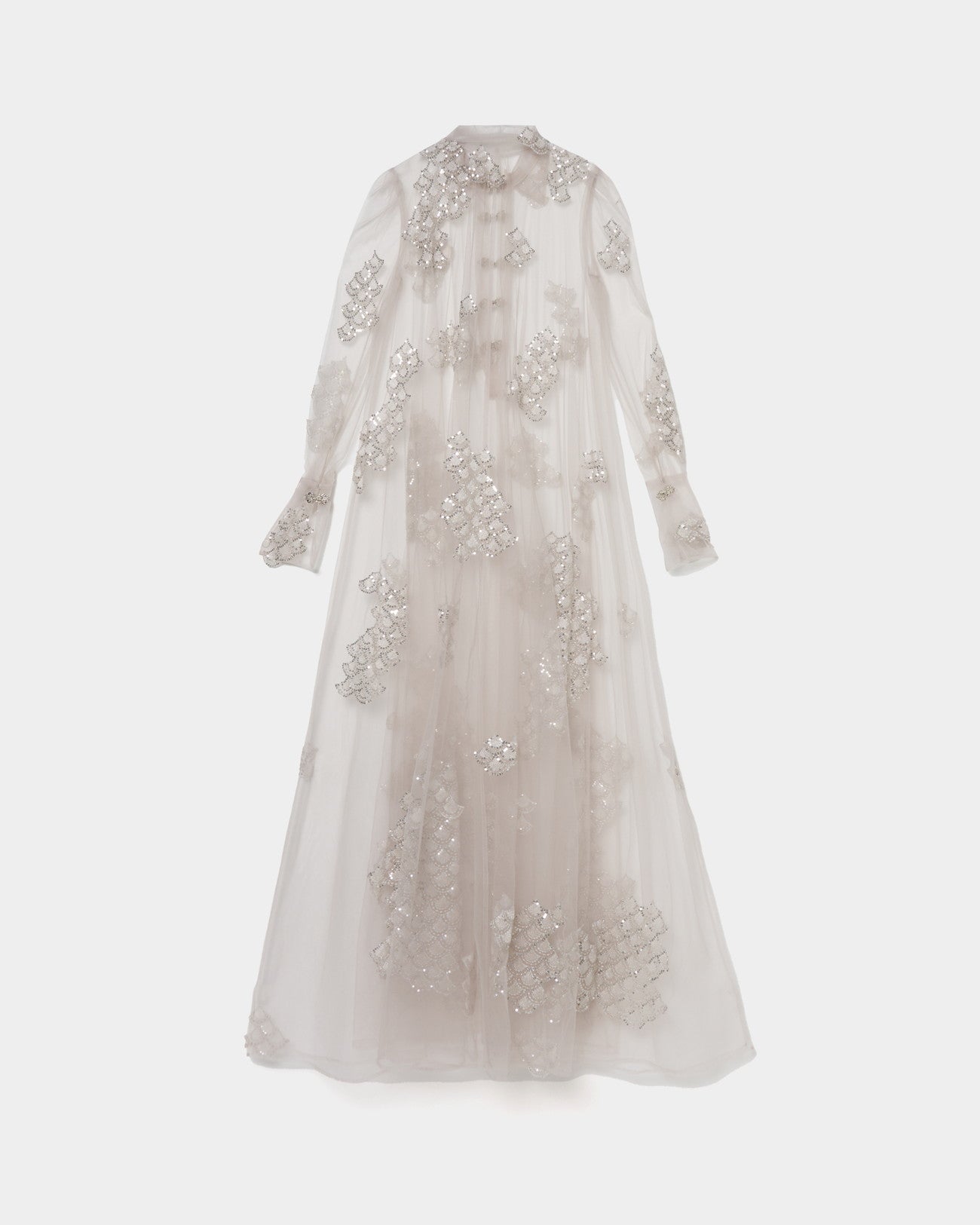 mermaid scale tulle over dress 【Delivery in August 2025】