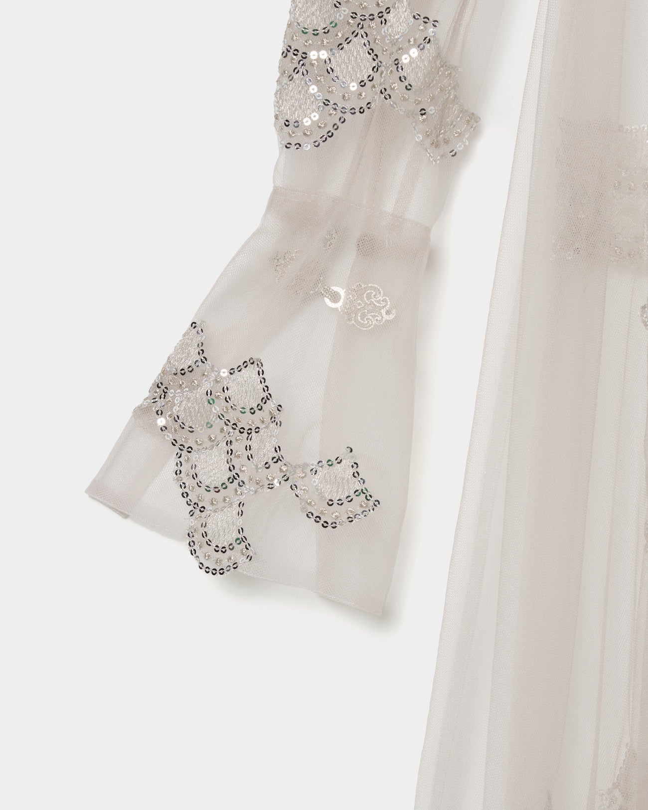 mermaid scale tulle over dress 【Delivery in August 2025】
