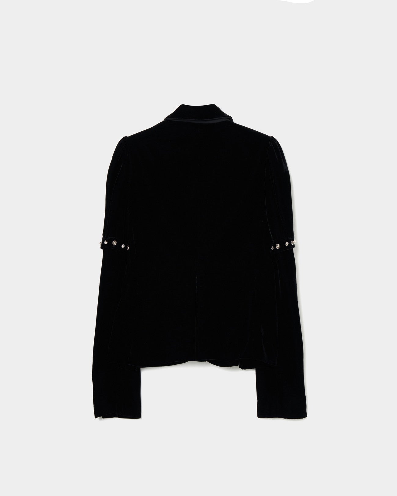 metallic parts velvet knight jacket【Delivery in August 2025】