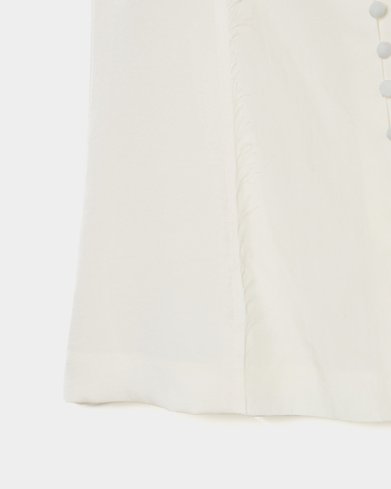 layered bra puff sleeve blouse White【stock】