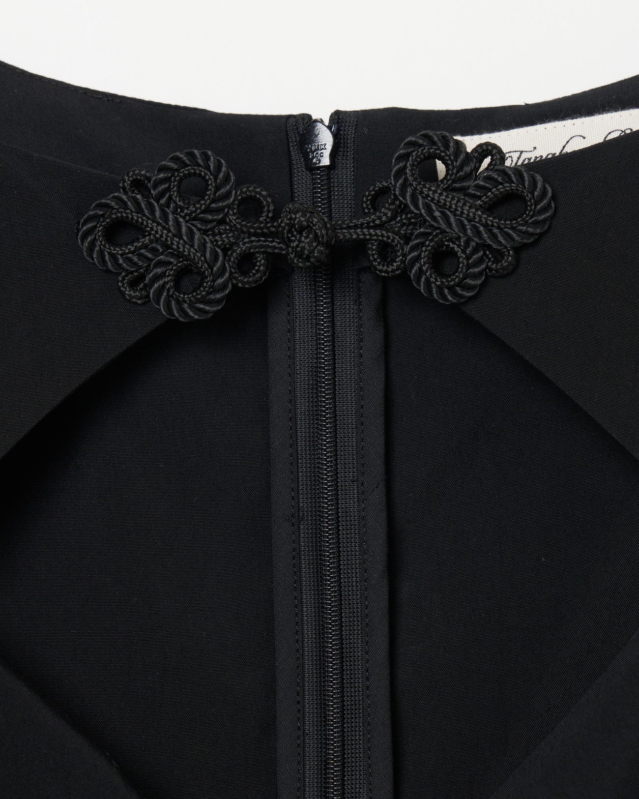 layered bra puff sleeve blouse Black【Delivery in July 2025】