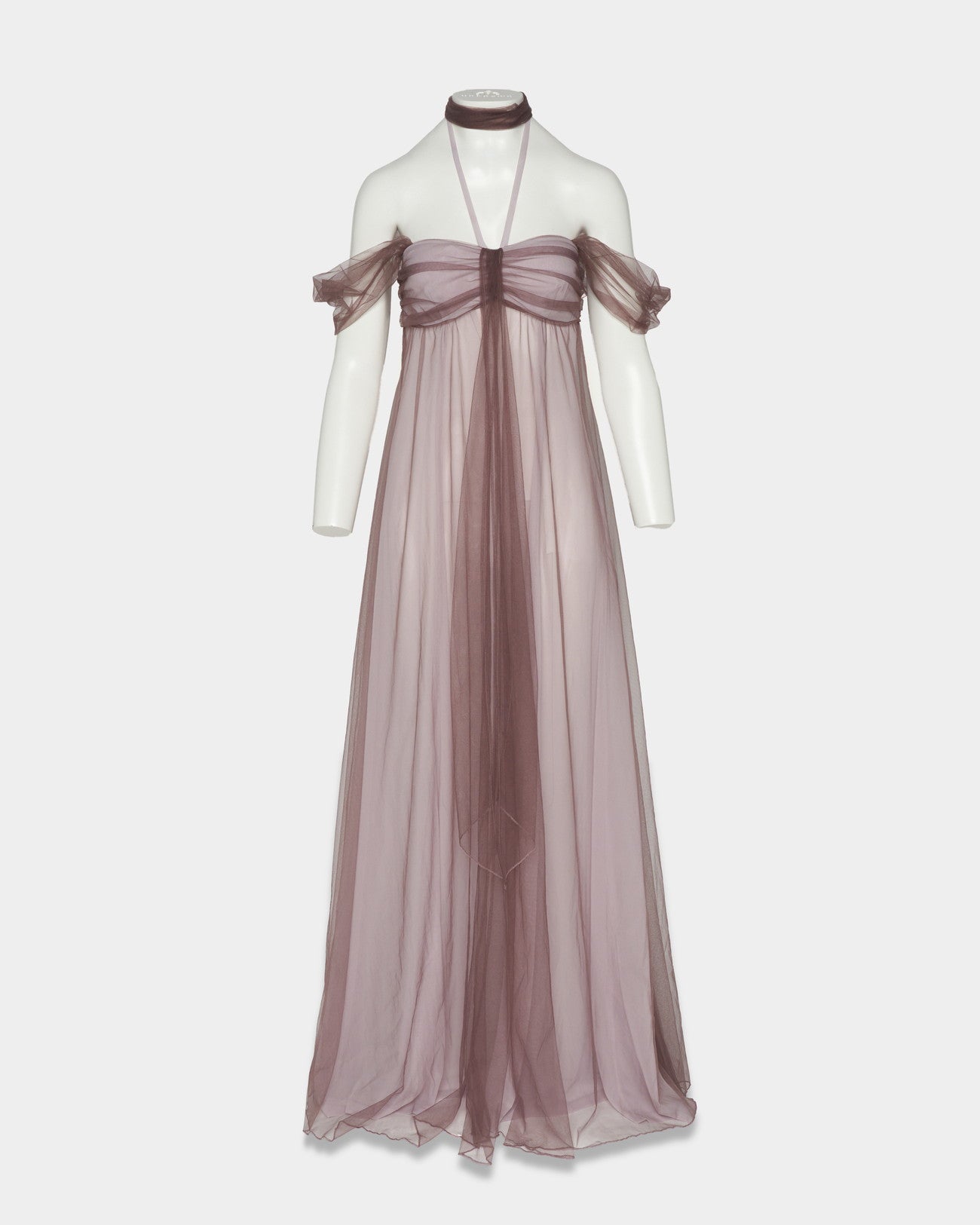 red rust tulle dress【Delivery in August 2025】