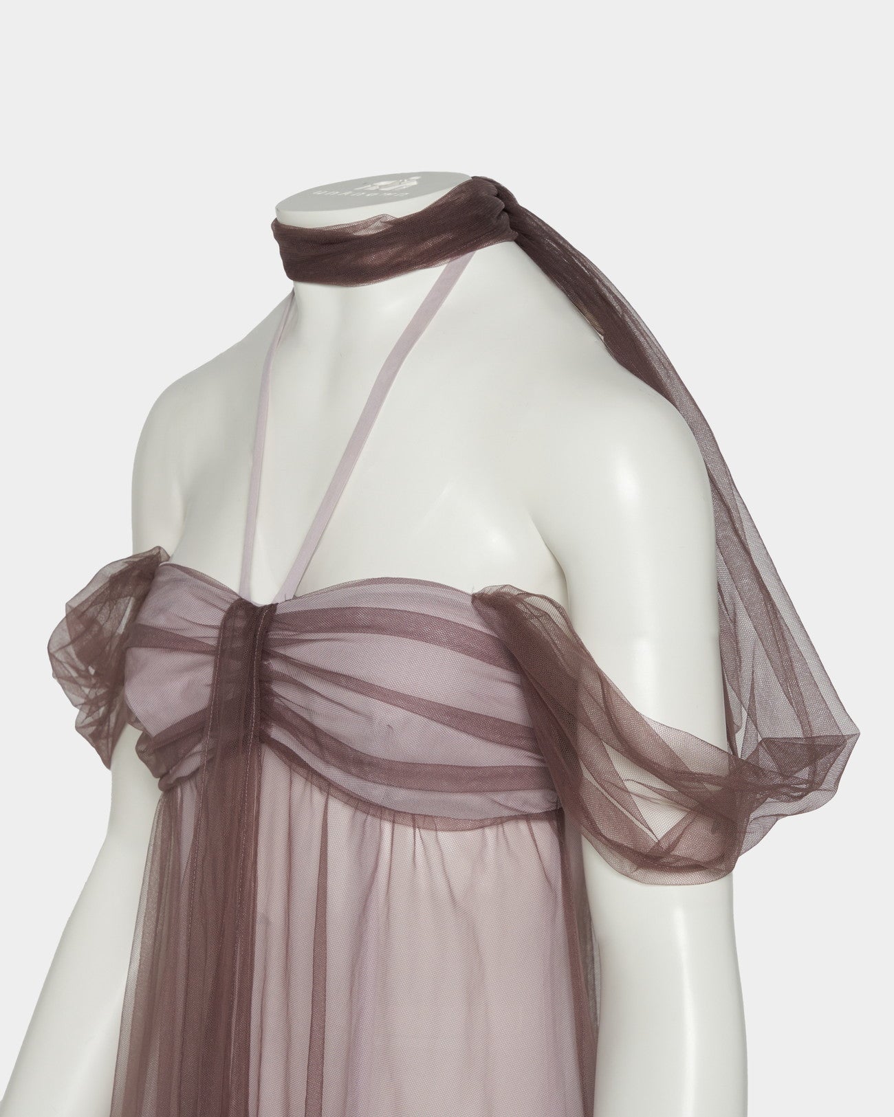 red rust tulle dress【Delivery in August 2025】