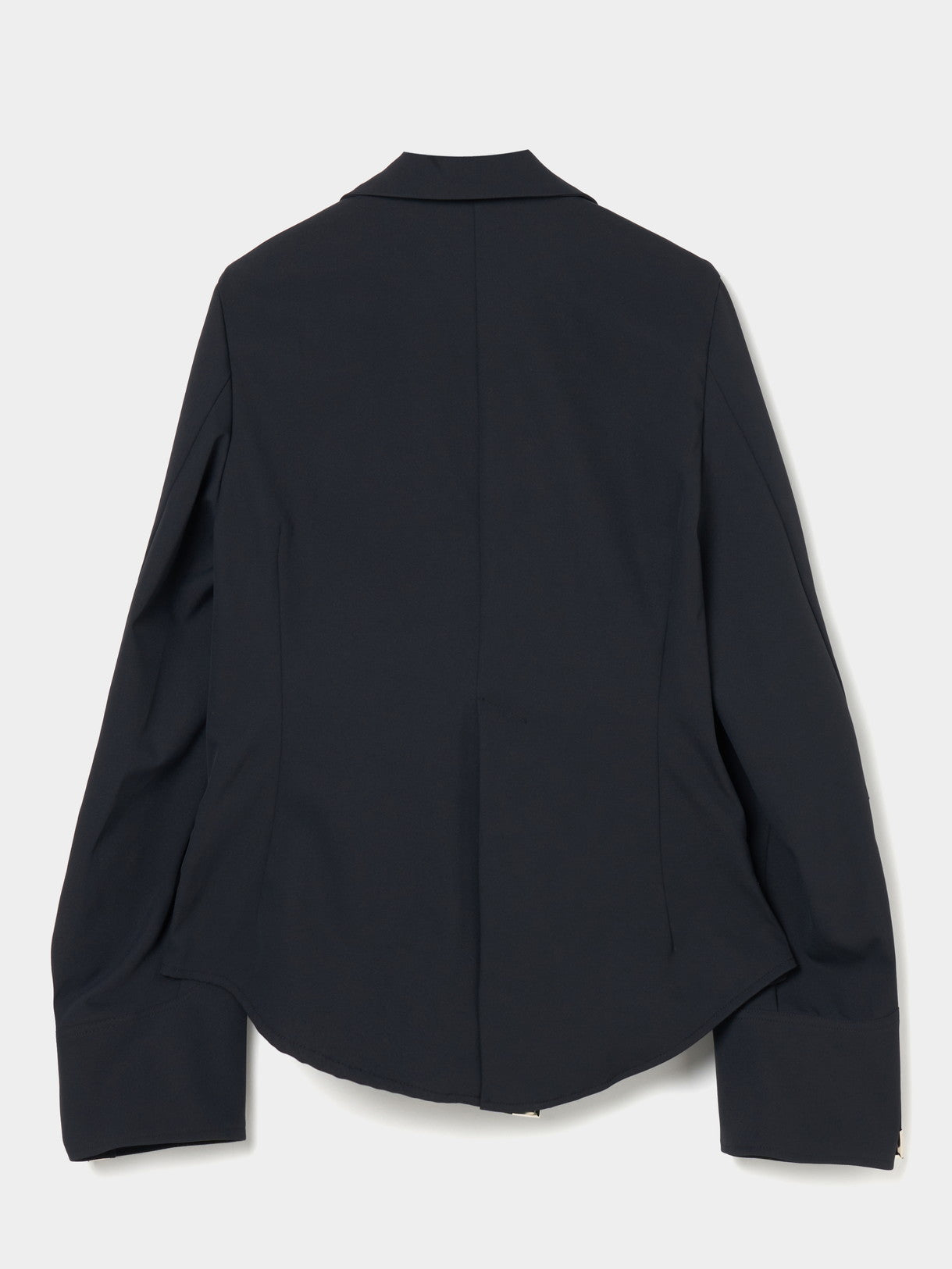 silver metal shirt jacket Black【Delivery in May 2025】