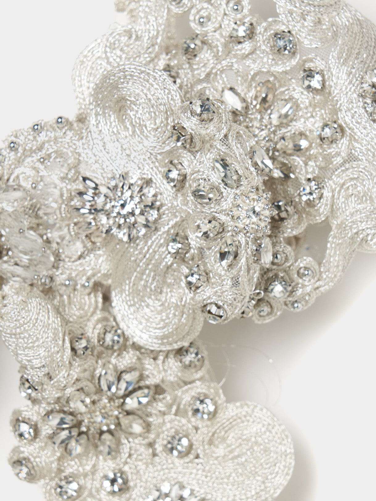 silver braid ribbon bustier【Delivery in August 2025】