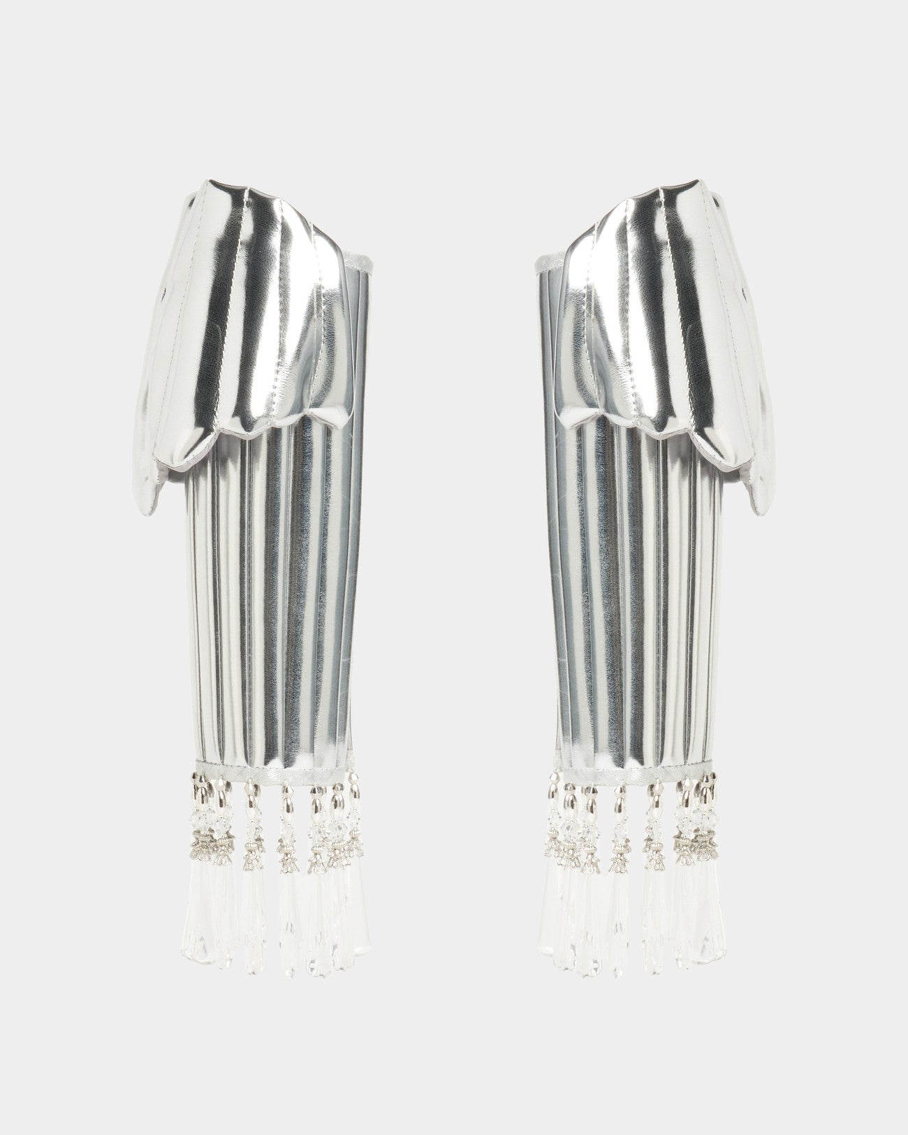 crystal fringe silver armcover【Delivery in August 2025】