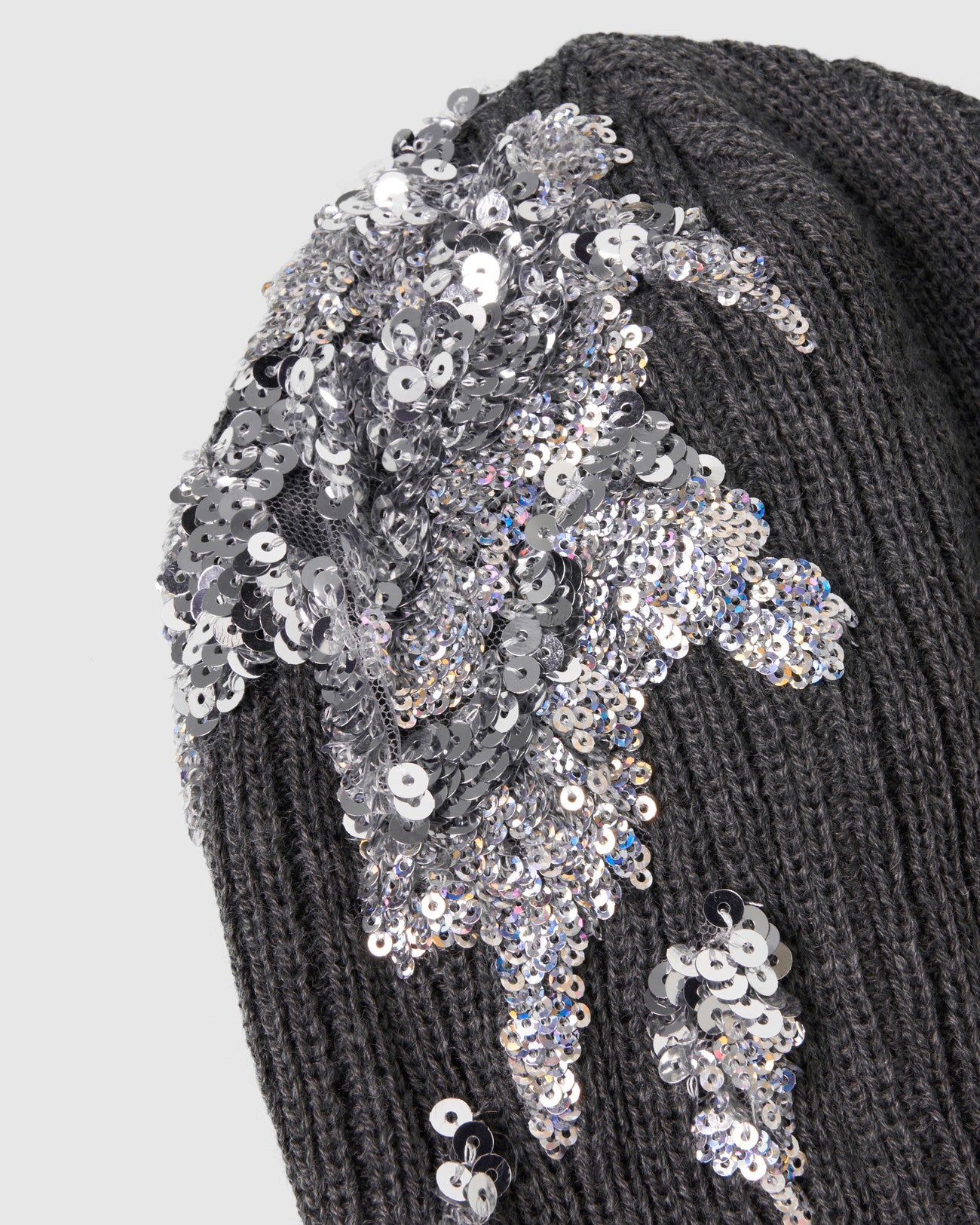 magical powder piles up beanie Gray【Delivery in February 2025】