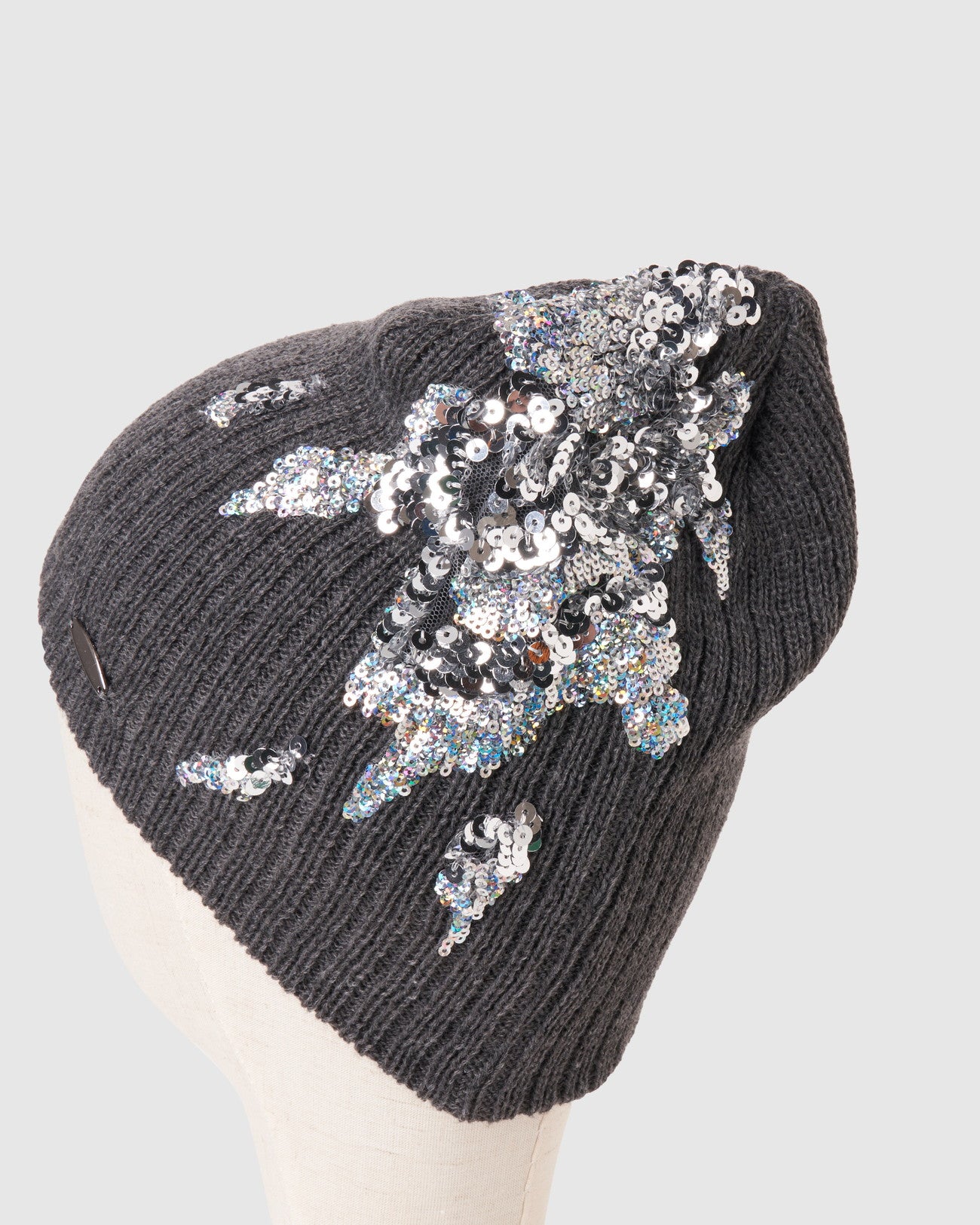 magical powder piles up beanie Gray【Delivery in February 2025】