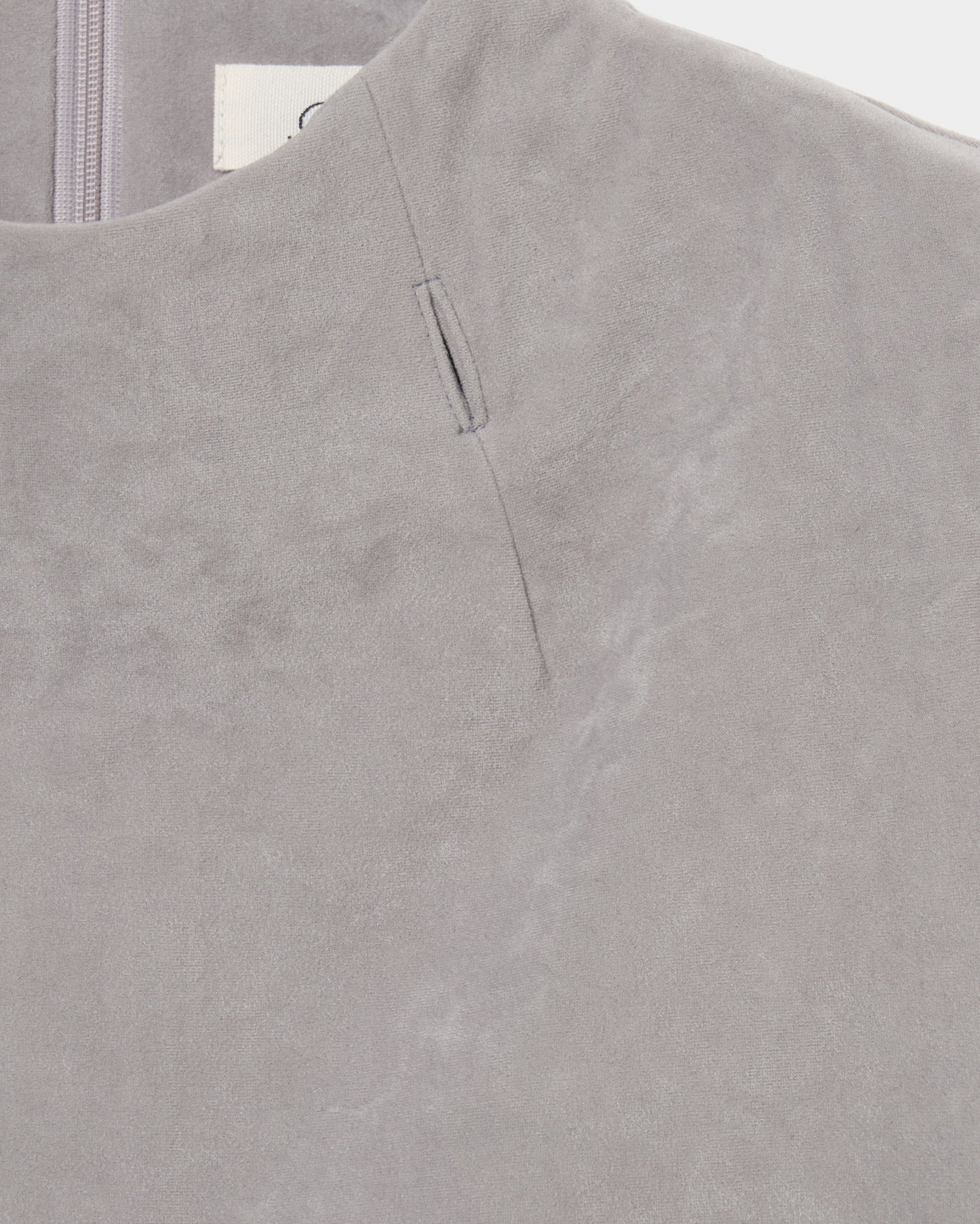 gloves velour pullover Gray【stock】