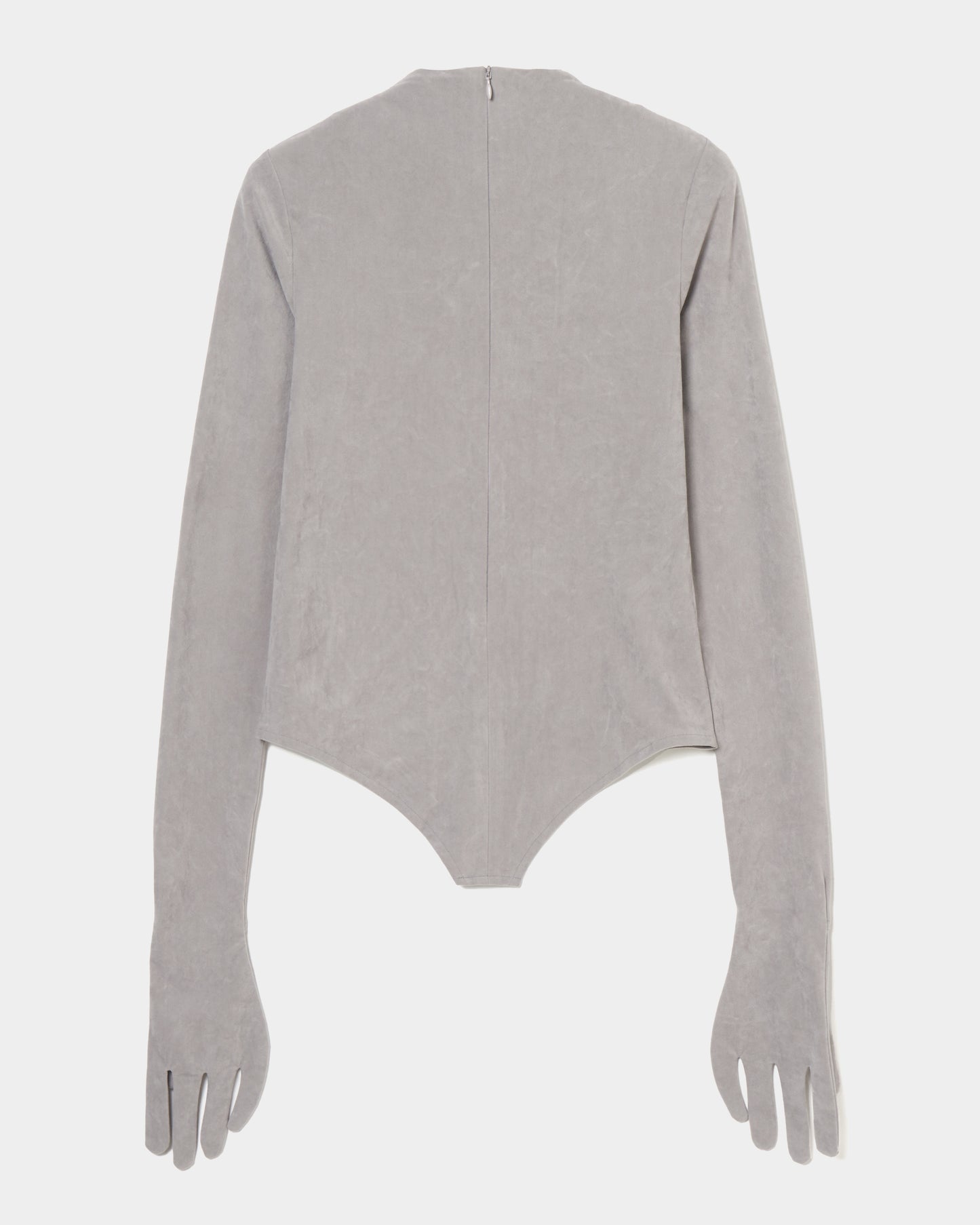 gloves velour pullover Gray【stock】