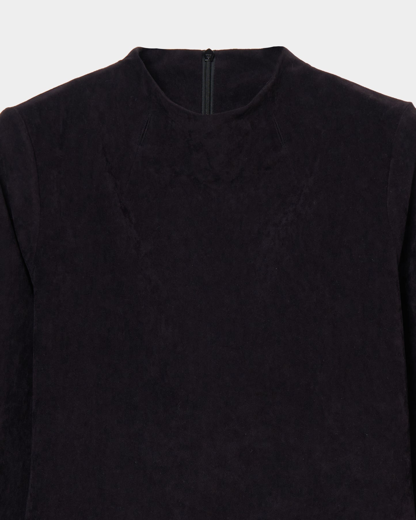 gloves velour pullover Black【stock】